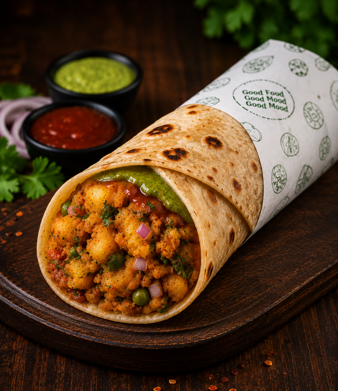 Aloo Masala Roll