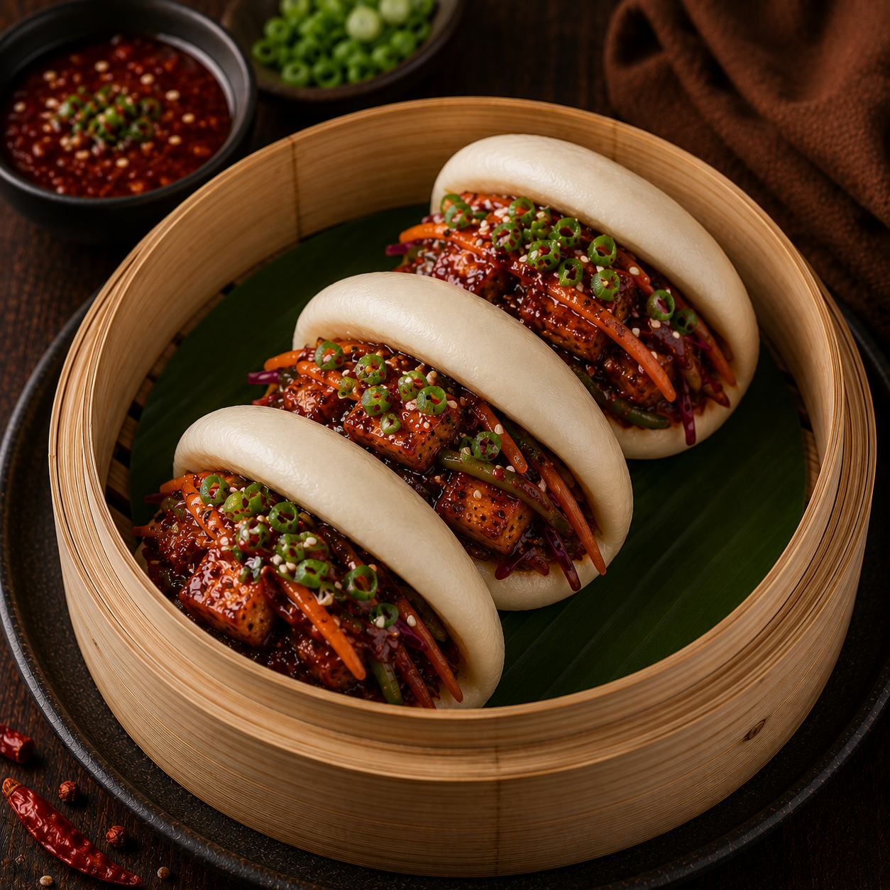 Spicy Schezwan Bao