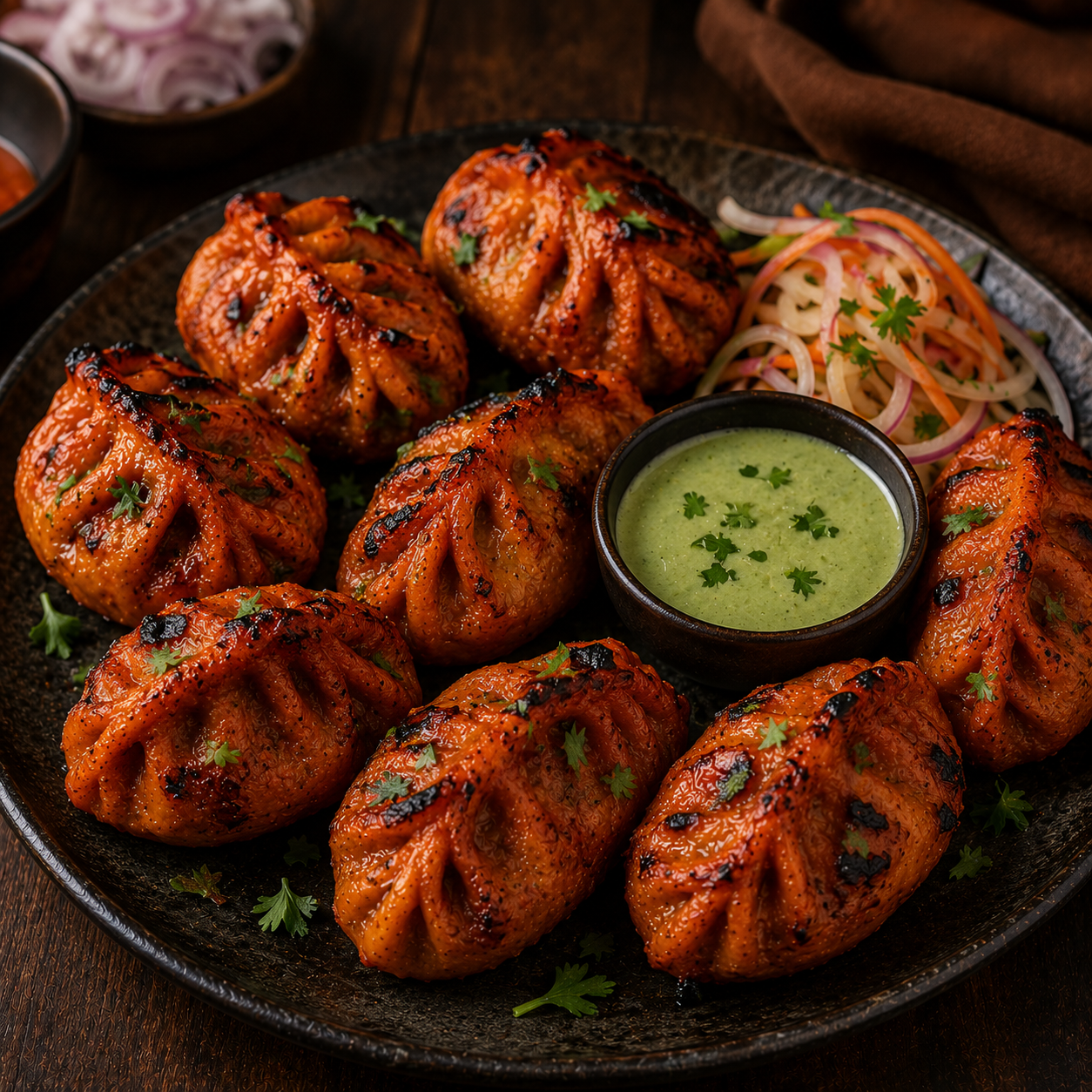 Tandoori Momos